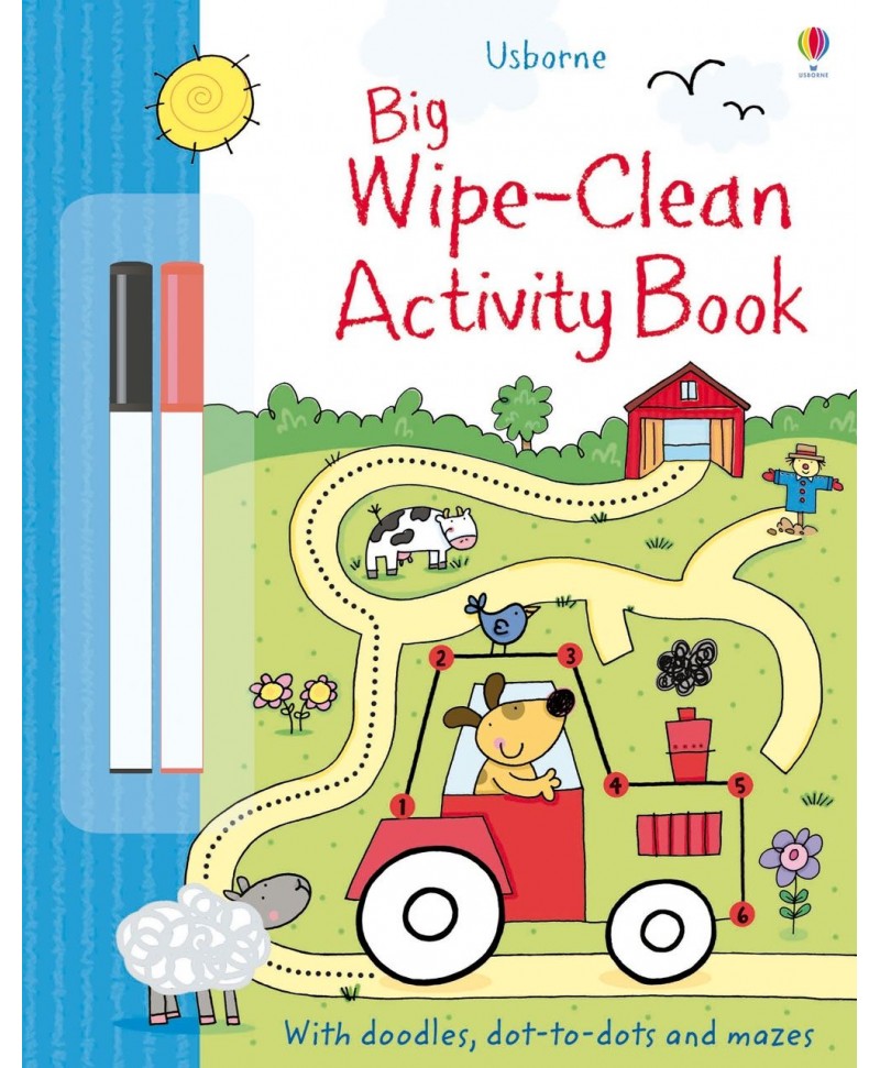 Scrie și șterge Big Wipe Clean Activity Book