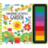 Carte de pictat cu degetelele Fingerprint Activities Garden
