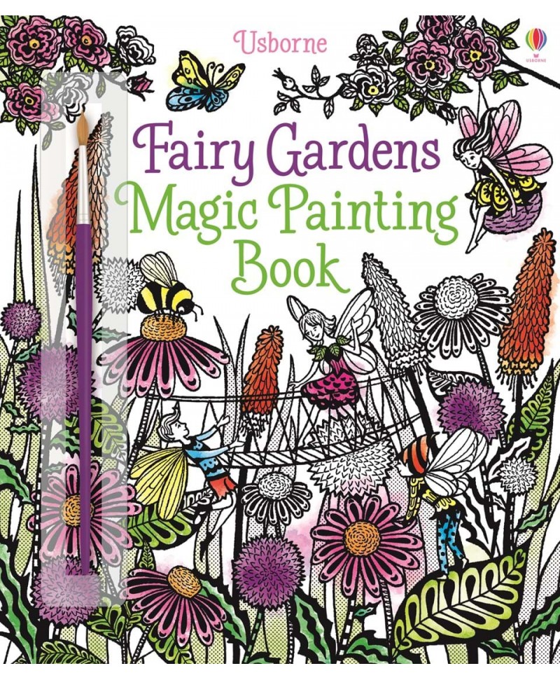 Carte cu pictură magică Fairy Gardens Magic Painting