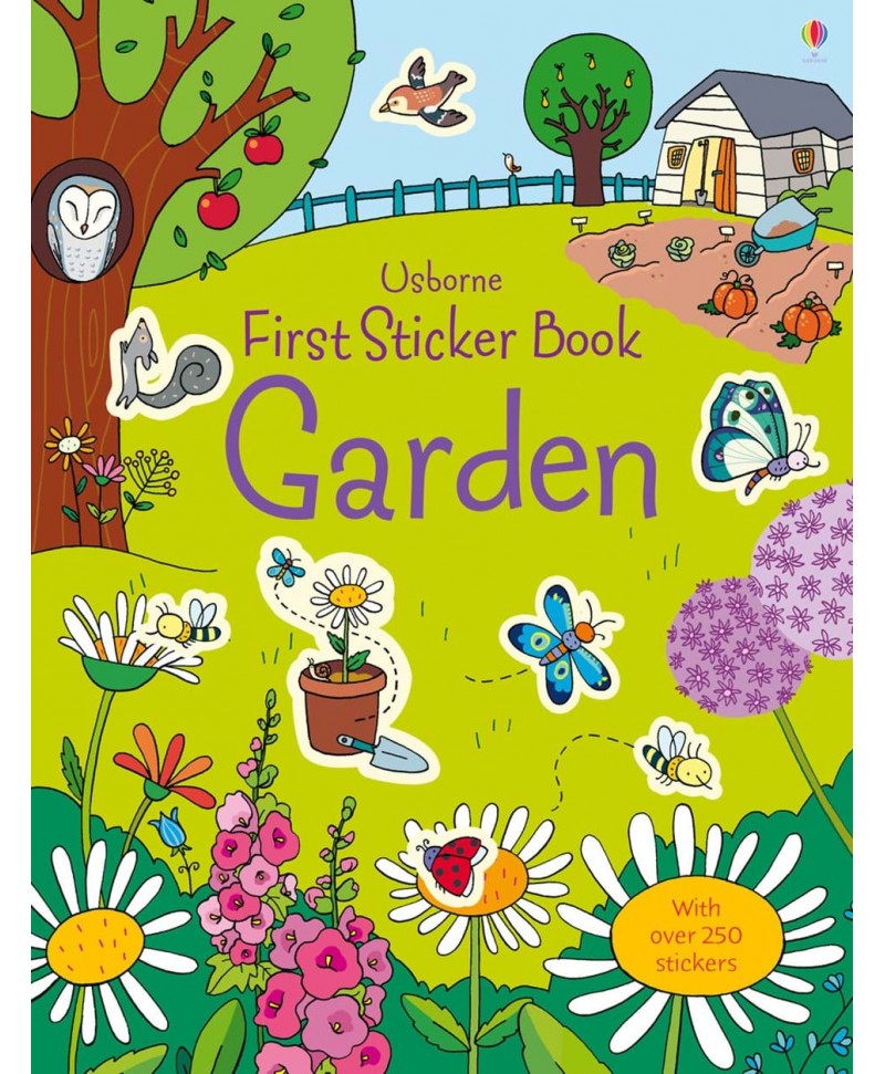 Garden first sticker book