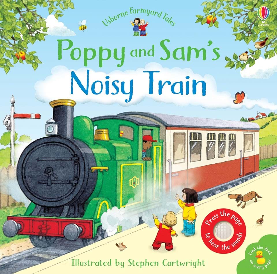 Carte muzicala Poppy and Sam's noisy train