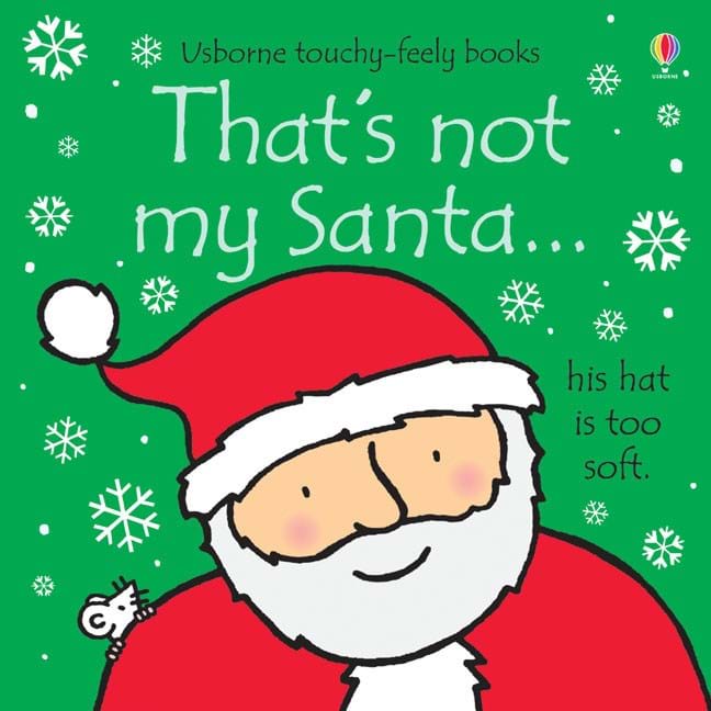 Carte senzorială cu Moș Crăciun That's not my Santa +6l